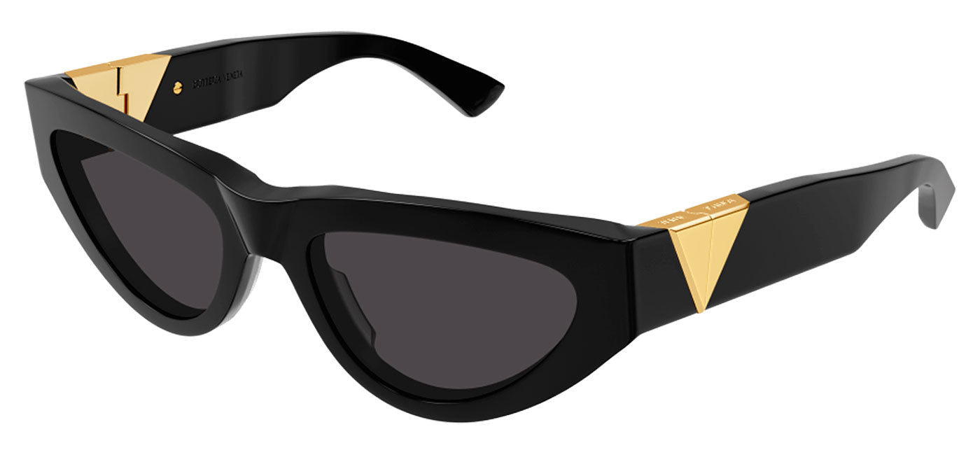 Bottega Veneta BV1176S Sunglasses - Black / Grey
