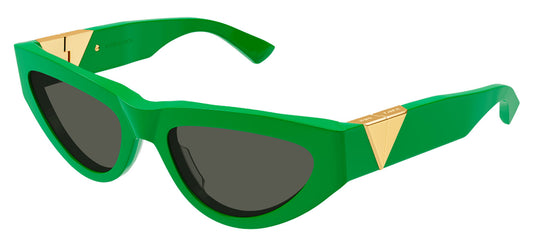 Bottega Veneta BV1176S Sunglasses - Green / Green