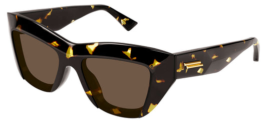 Bottega Veneta BV1218S Sunglasses - Havana / Brown