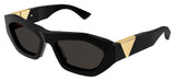 Bottega Veneta BV1221S Sunglasses - Black / Grey