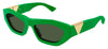 Bottega Veneta BV1221S Sunglasses - Green / Green