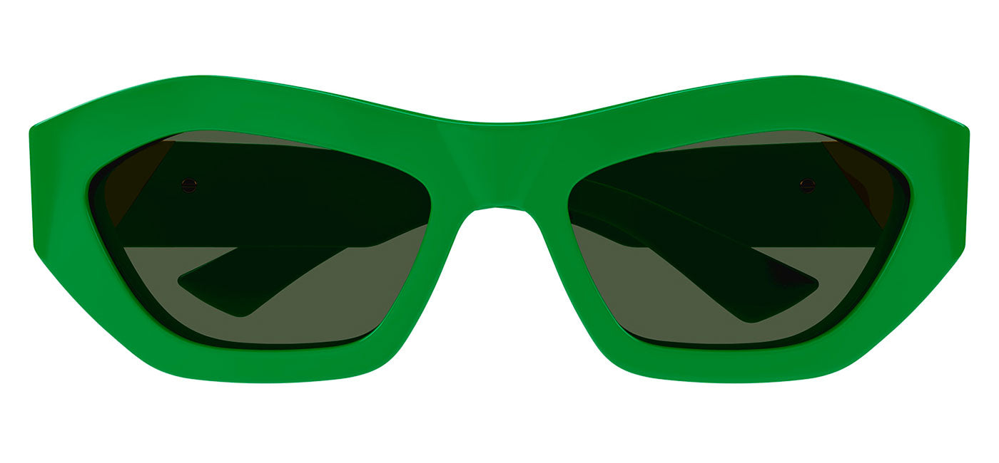 Bottega Veneta BV1221S Sunglasses - Green / Green