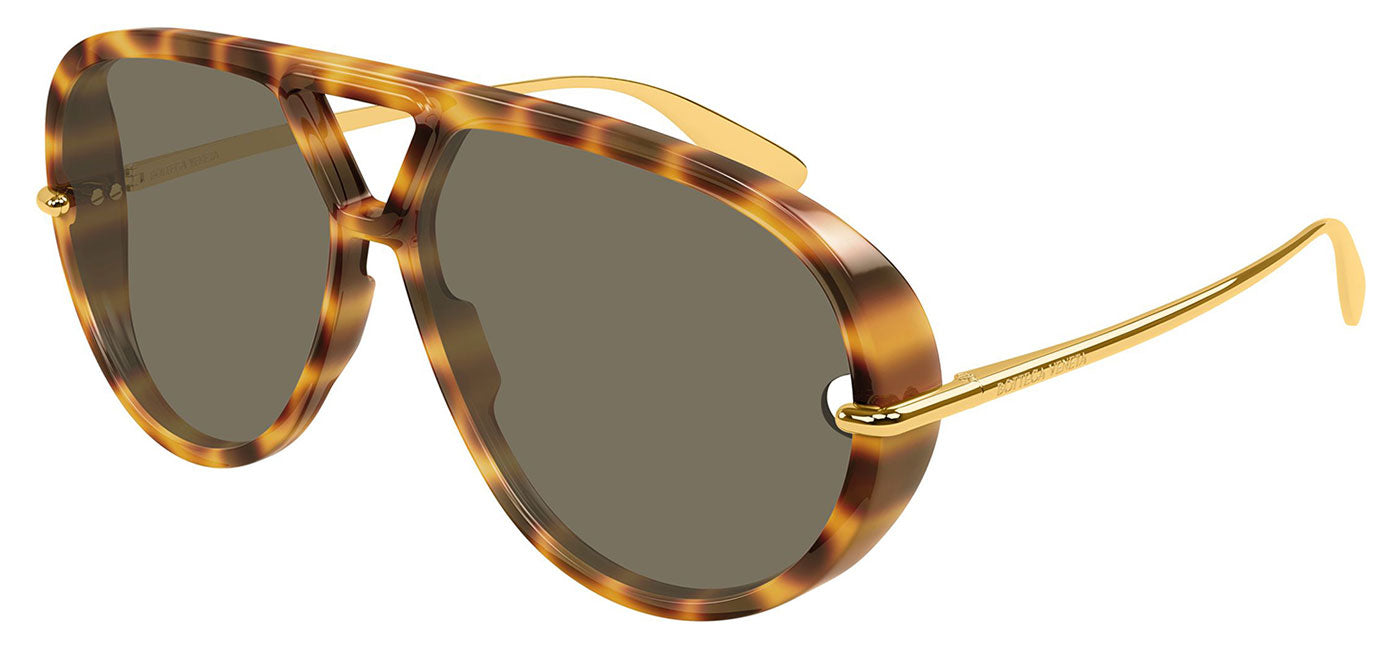 Bottega Veneta BV1274S Sunglasses - Havana / Brown