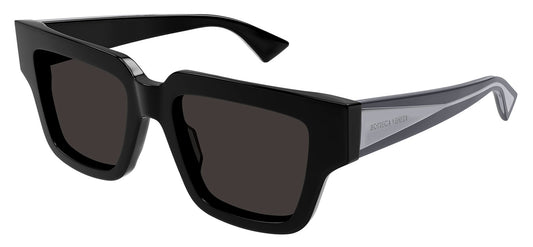 Bottega Veneta BV1276S Sunglasses - Black / Grey