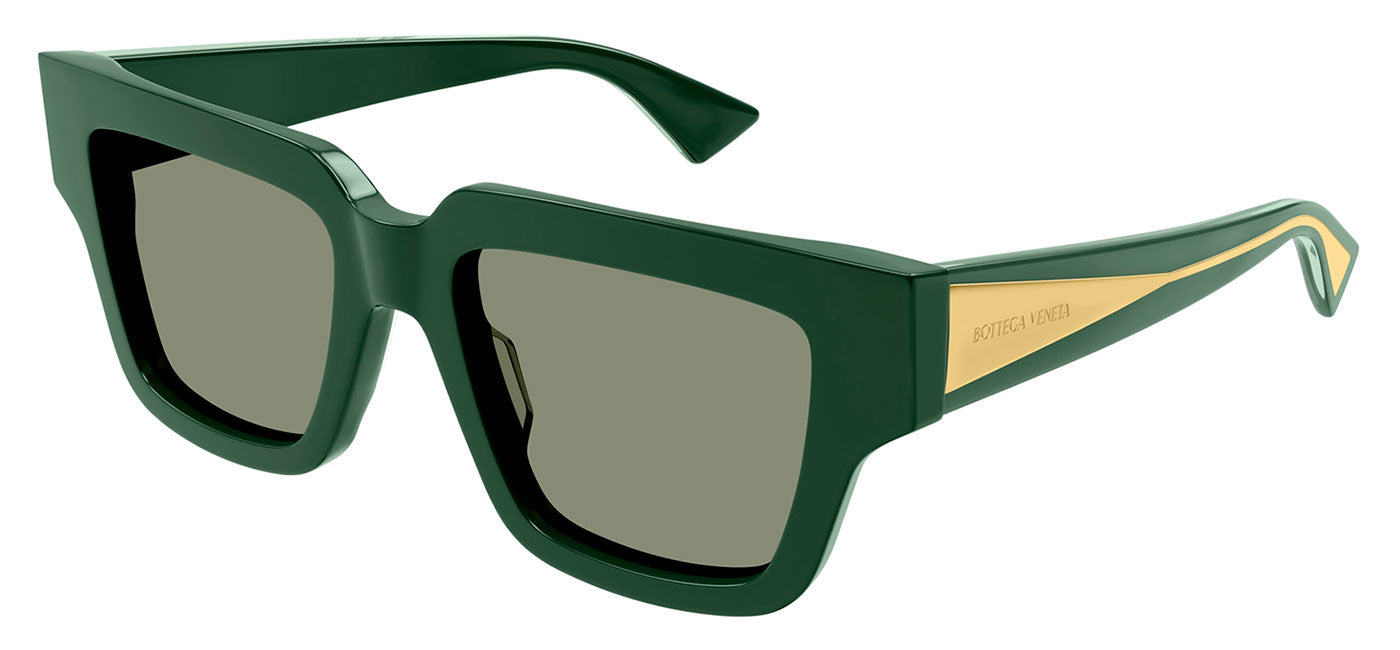 Bottega Veneta BV1276S Sunglasses - Green / Green