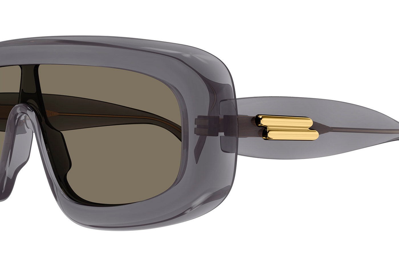 Bottega Veneta BV1281S Sunglasses - Grey / Brown