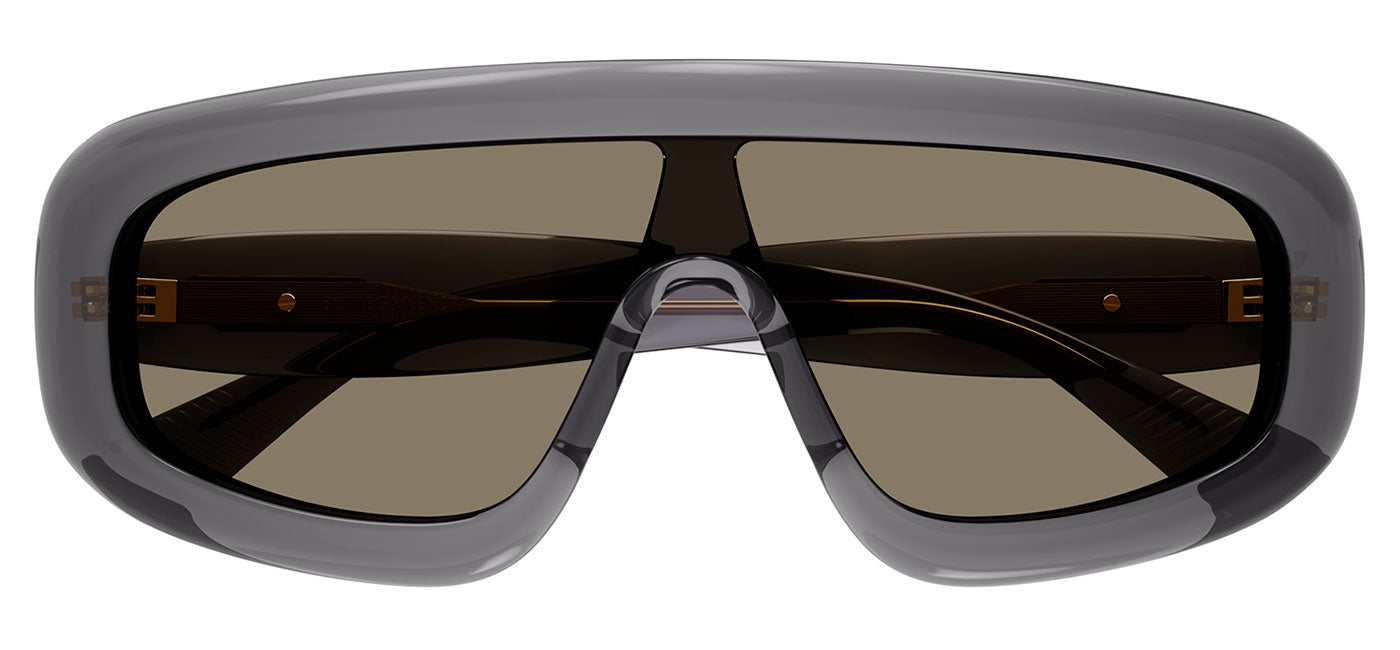 Bottega Veneta BV1281S Sunglasses - Grey / Brown