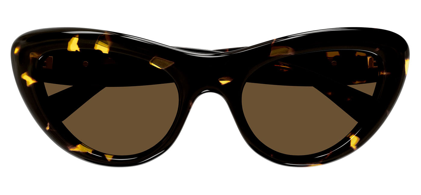 Bottega Veneta BV1282S Sunglasses - Havana / Brown