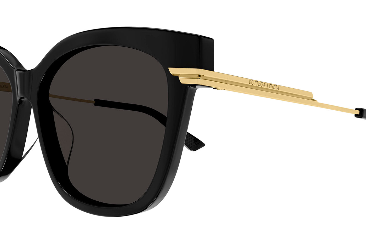 Bottega Veneta BV1296SA Sunglasses - Black / Grey