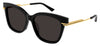 Bottega Veneta BV1296SA Sunglasses - Black / Grey