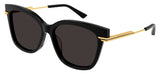 Bottega Veneta BV1296SA Sunglasses - Black / Grey