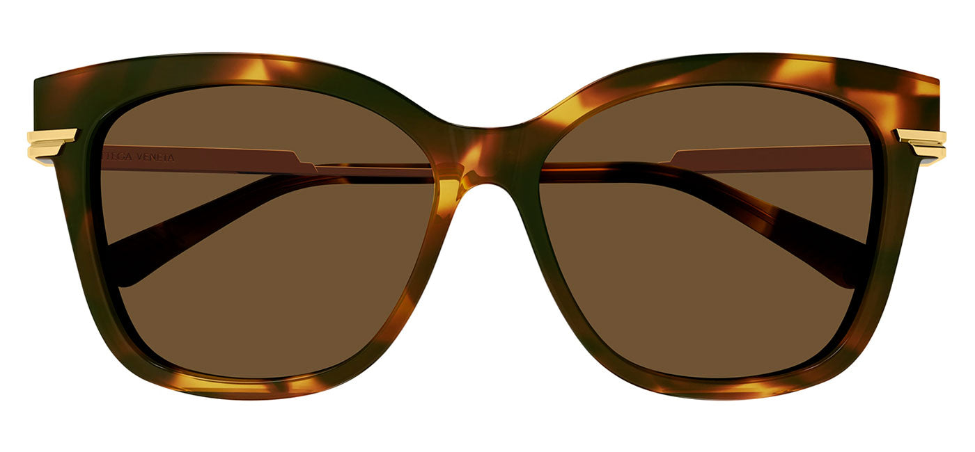 Bottega Veneta BV1296SA Sunglasses - Havana / Brown