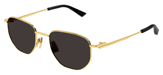 Bottega Veneta BV1301S Sunglasses - Gold / Grey