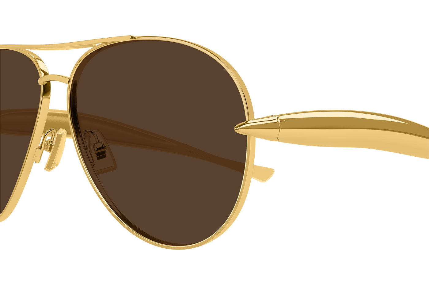 Bottega Veneta BV1305S Sunglasses - Gold / Brown