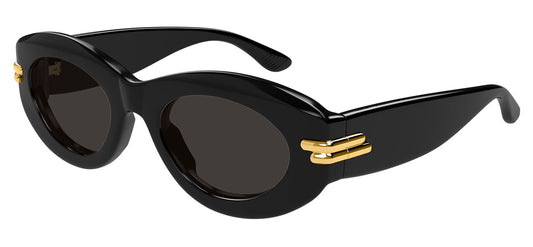 Bottega Veneta BV1322S Sunglasses - Black / Grey