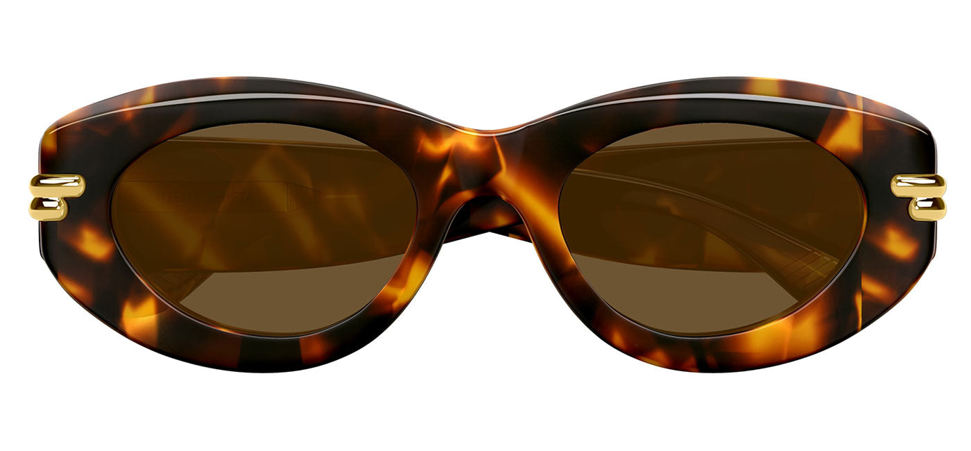Bottega Veneta BV1322S Sunglasses - Havana / Brown