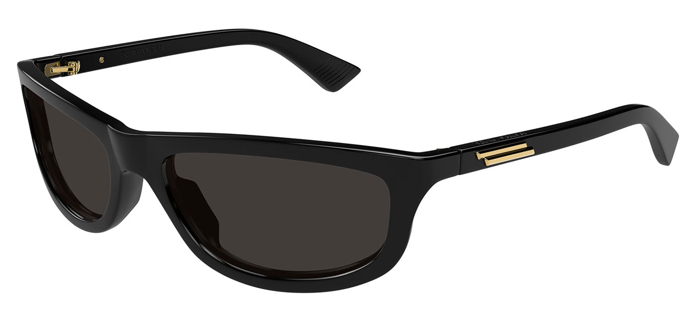 Bottega Veneta BV1327S Sunglasses - Black / Grey