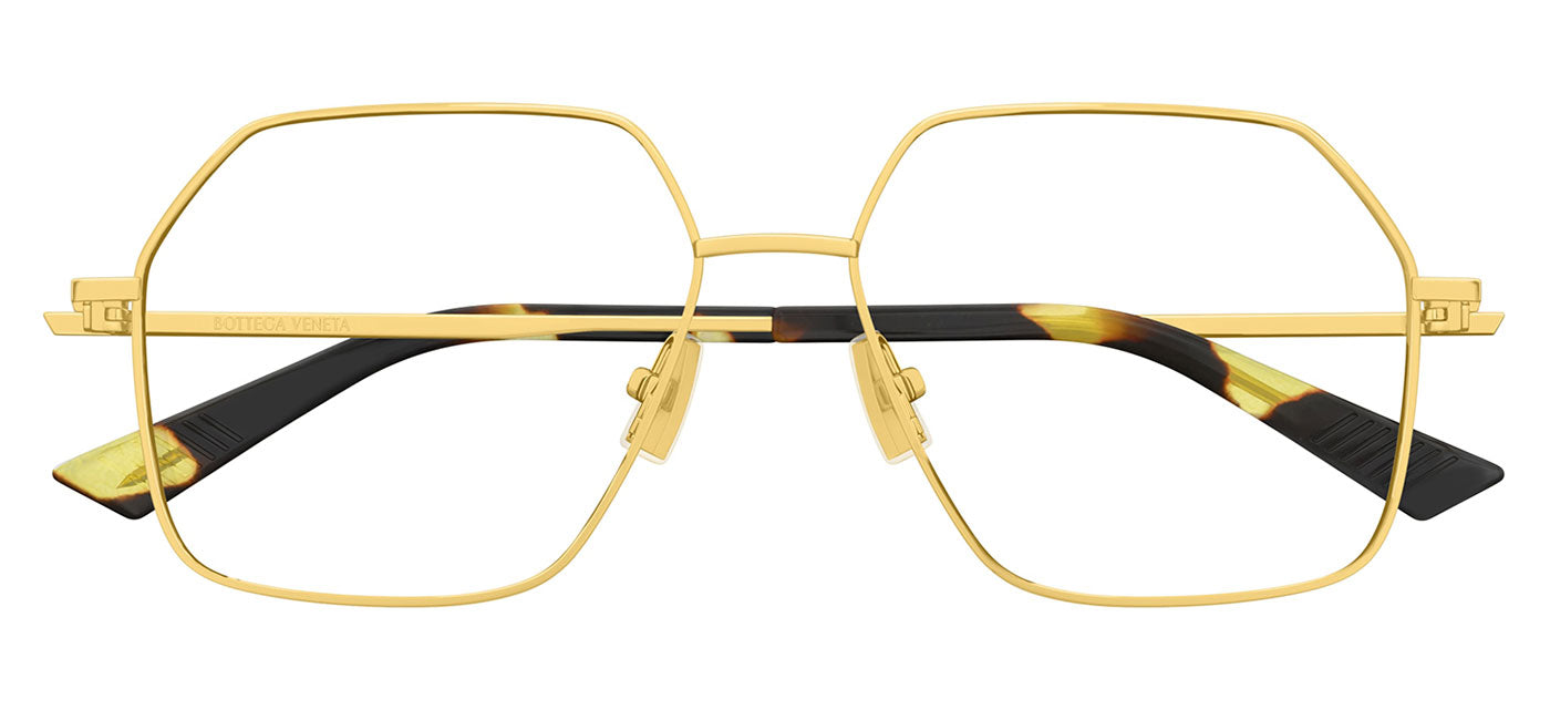 Bottega Veneta BV1332O Glasses - Gold