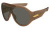 Bottega Veneta BV1345S Sunglasses - Brown / Grey