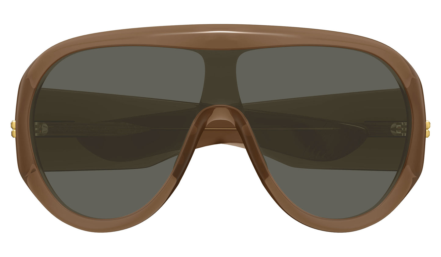 Bottega Veneta BV1345S Sunglasses - Brown / Grey