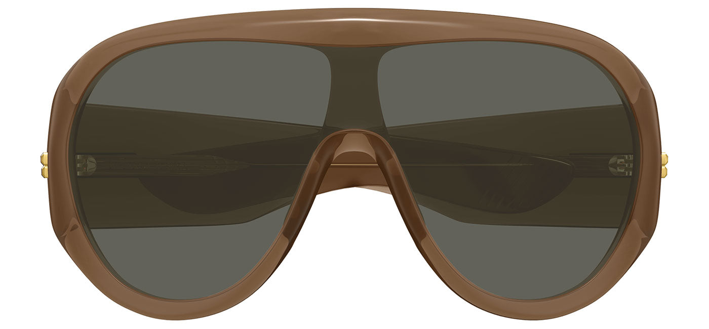 Bottega Veneta BV1345S Sunglasses - Brown / Grey