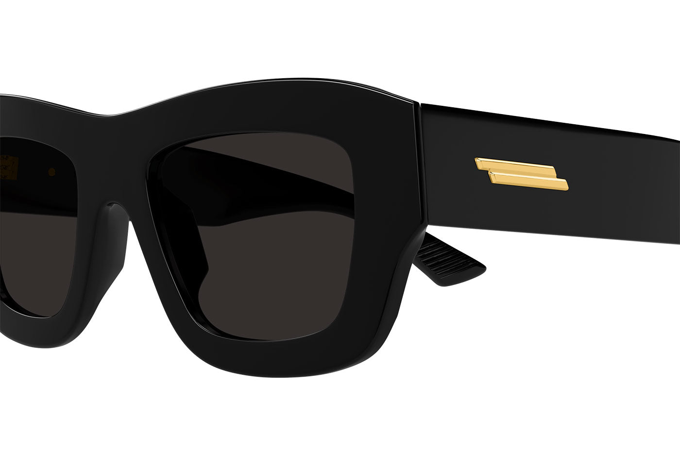 Bottega Veneta BV1357S Sunglasses - Black / Grey
