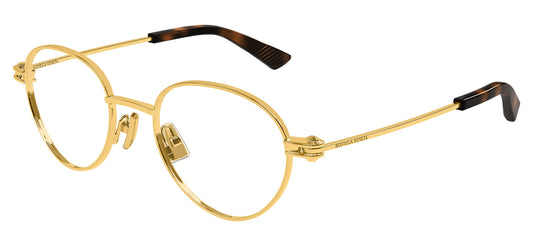 Bottega Veneta BV1382O Glasses - Gold