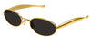 Bottega Veneta BV1386S Sunglasses - Gold / Grey