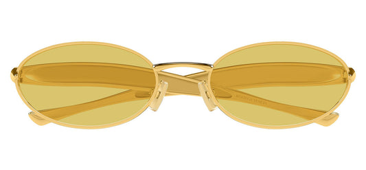 Bottega Veneta BV1386S Sunglasses - Gold / Yellow