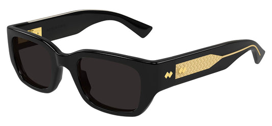Bottega Veneta BV1400S Sunglasses - Black / Grey