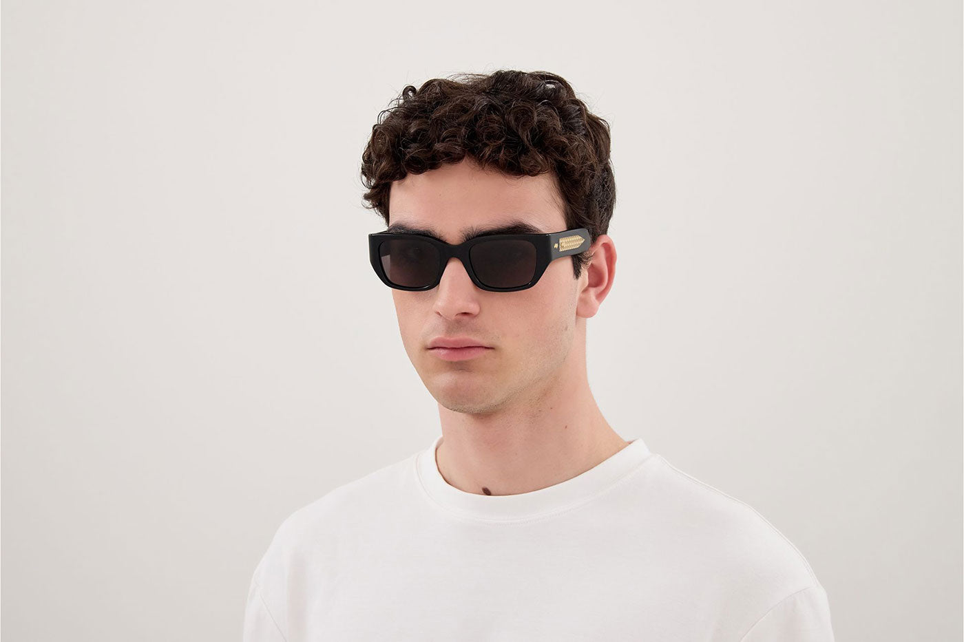 Bottega Veneta BV1400S Sunglasses - Black / Grey