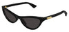 Bottega Veneta BV1414S Sunglasses - Black / Grey
