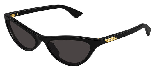 Bottega Veneta BV1414S Sunglasses - Black / Grey