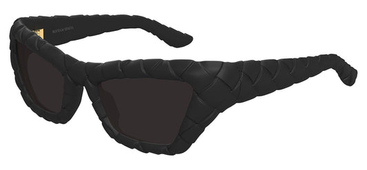 Bottega Veneta BV1438S Sunglasses - Black / Grey