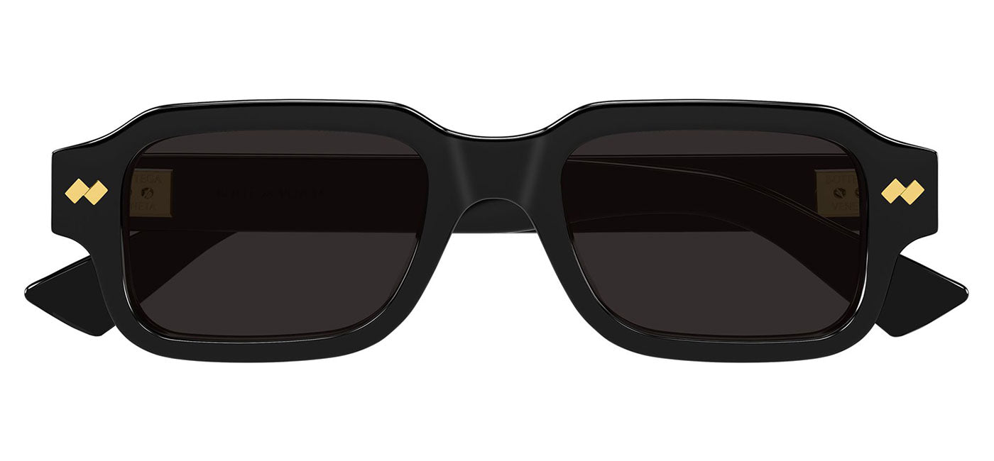 Bottega Veneta BV1442S Sunglasses - Black / Grey