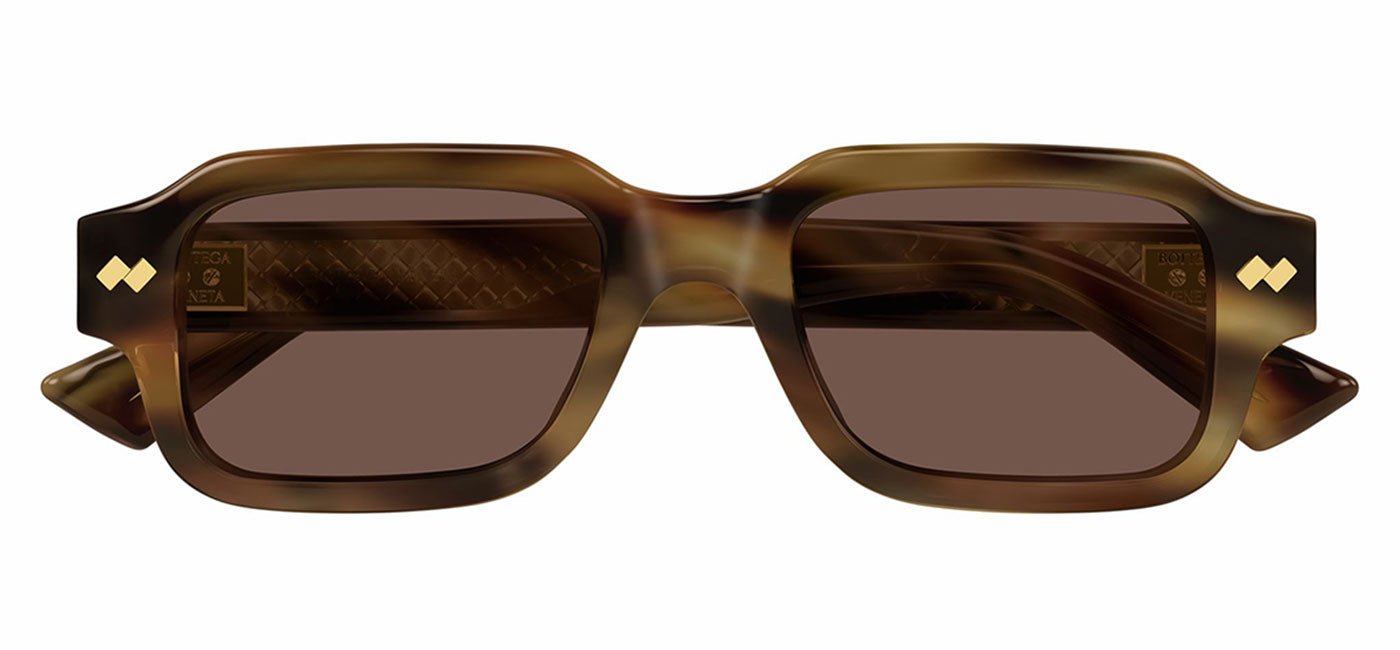 Bottega Veneta BV1442S Sunglasses - Havana / Brown