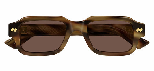 Bottega Veneta BV1442S Sunglasses - Havana / Brown