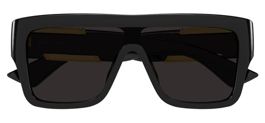 Bottega Veneta BV1451S Sunglasses - Black / Grey