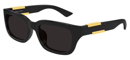 Bottega Veneta BV1453SA Sunglasses - Black / Grey
