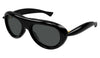 Bottega Veneta BV1483S Sunglasses - Black / Grey