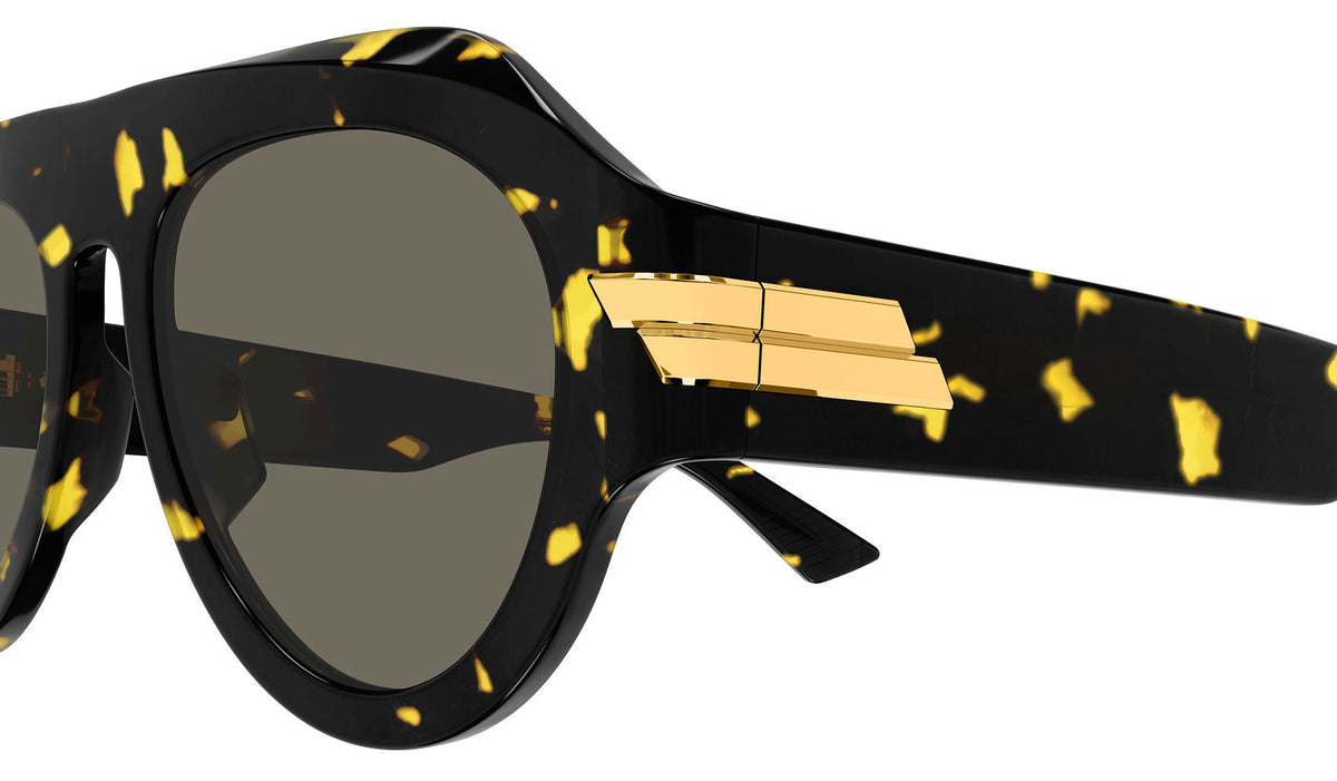 Bottega Veneta BV1488S Sunglasses - Havana / Brown