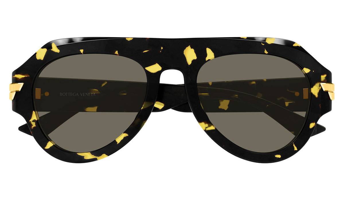 Bottega Veneta BV1488S Sunglasses - Havana / Brown