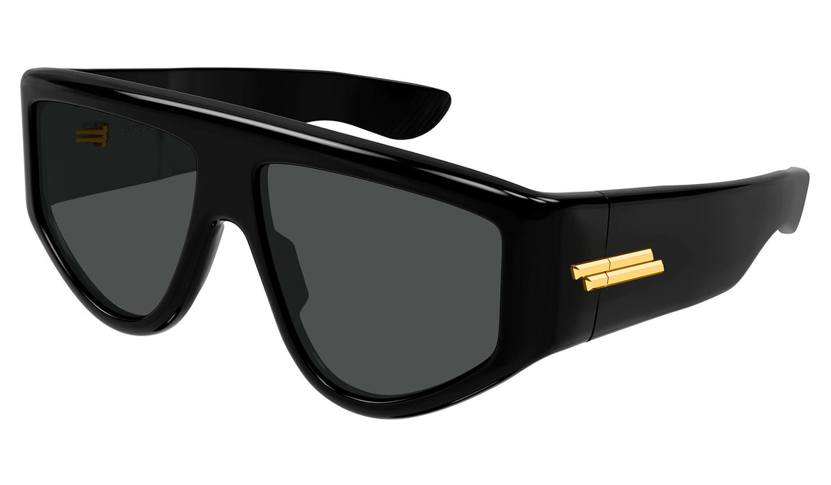 Bottega Veneta BV1492S Sunglasses - Black / Grey
