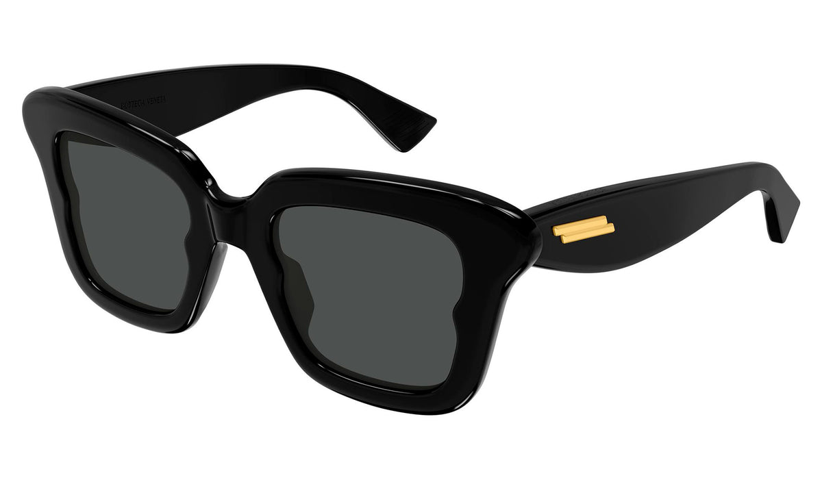Bottega Veneta BV1493S Sunglasses - Black / Grey