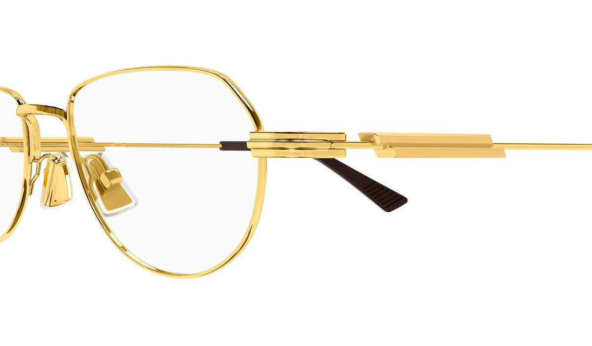 Bottega Veneta BV1510O Glasses - Gold