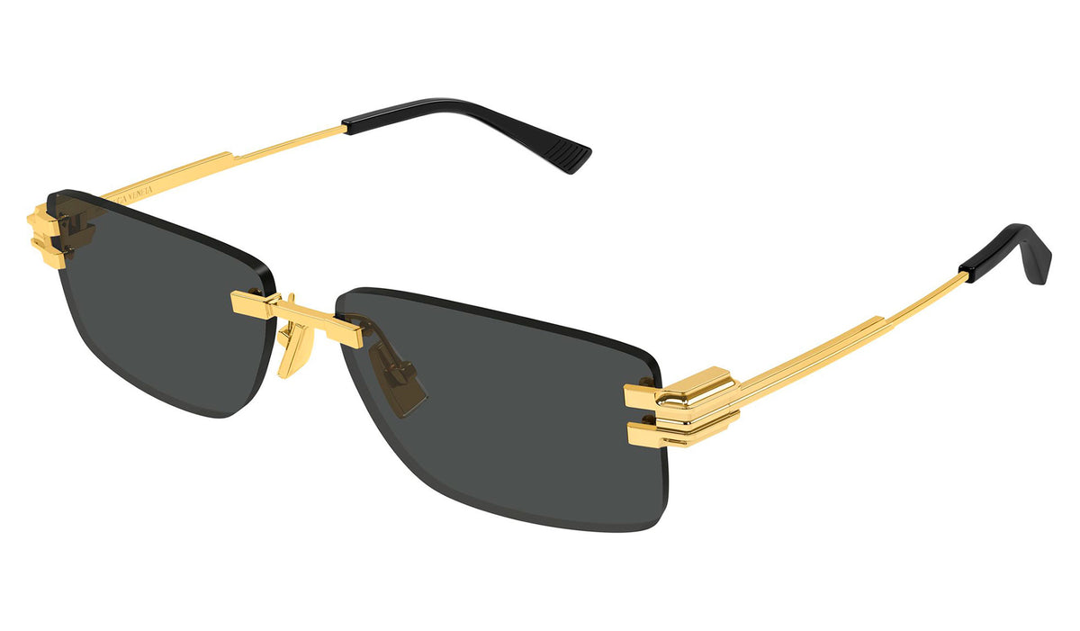 Bottega Veneta BV1511S Sunglasses - Gold / Grey