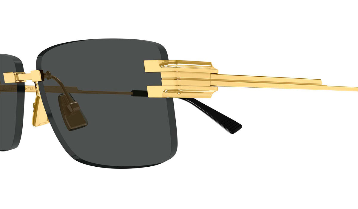 Bottega Veneta BV1511S Sunglasses - Gold / Grey