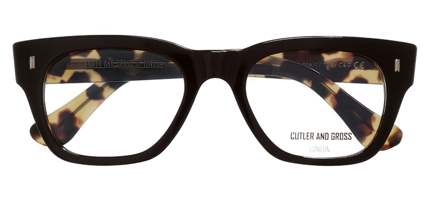 Cutler and Gross 0772V2 Glasses - Black on Camouflage