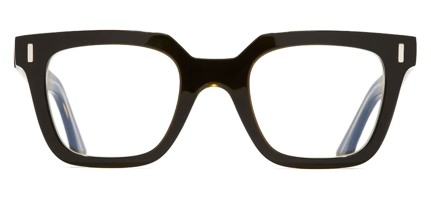Cutler and Gross 1305 Glasses - Yellow on Black