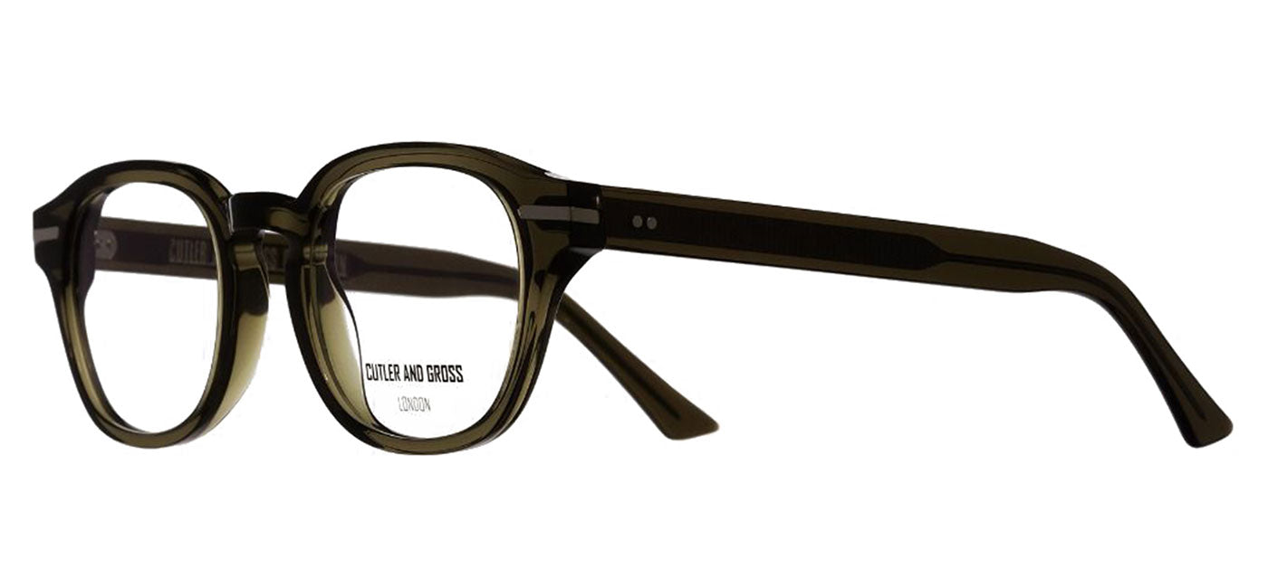 Cutler and Gross 1356 Glasses - Olive Green